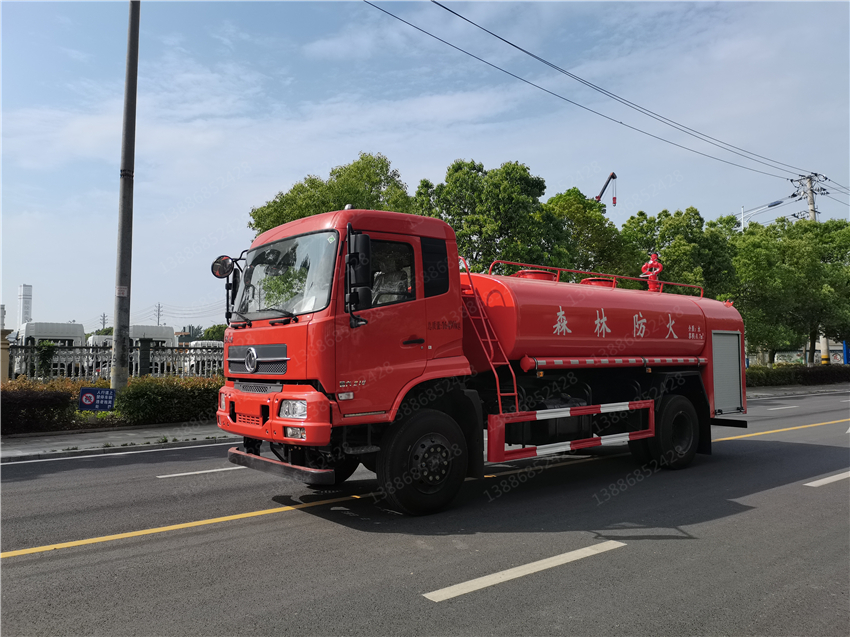 四驅天錦11方消防灑水車|CLT5165GPSFV6型綠化噴灑車